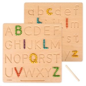 Wooden Alphabet Tracing Board